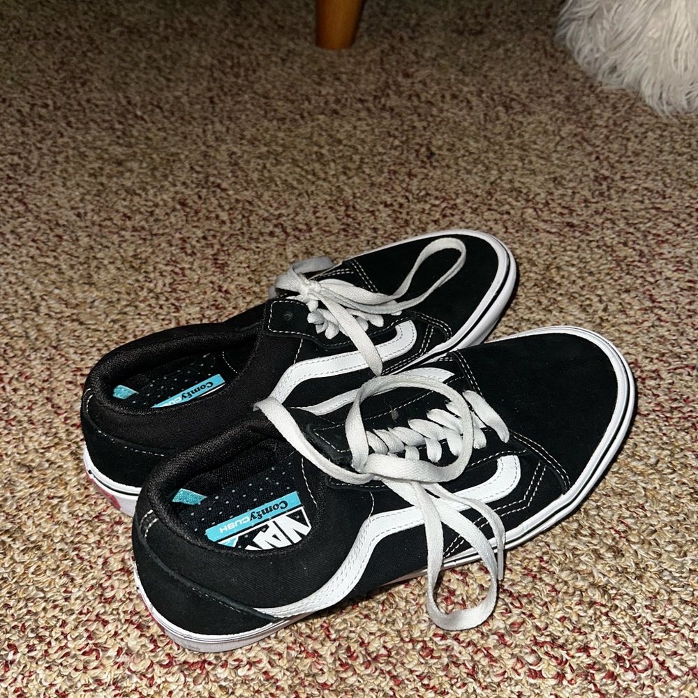 Vans Black and White Sneakers (ultra cush)